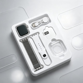Lançamento Relógio Inteligente S10 Mini 38mm com Chamada Bluetooth, Calculadora, À Prova d'Água e Compatível Android/iOS