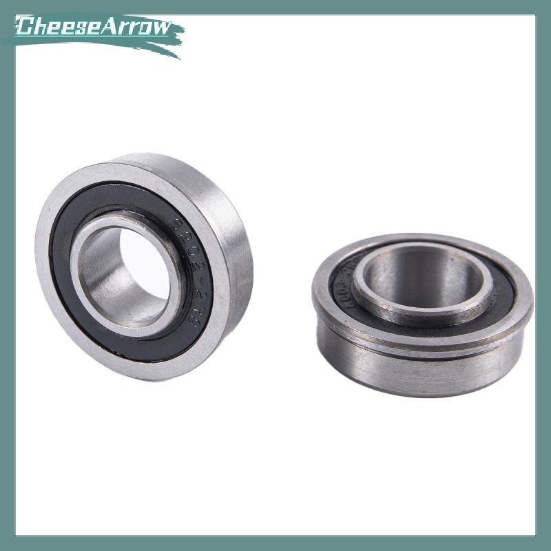 CC F6202-2RS Flange ABEC-1 Rolamento De Roda Com Vedação Esférica Para Carrinho De Jardim Sulco Profundo BR