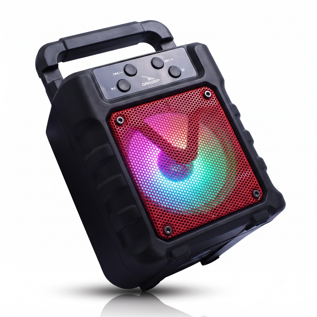 Caixa de Som Bluetooth Portátil 10W Rms Mp3 Usb Pendrive