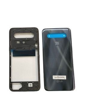 Tampa Traseira Compatível Com K61 Com Aro + Botões + Biometria  (COR Disponível CINZA)