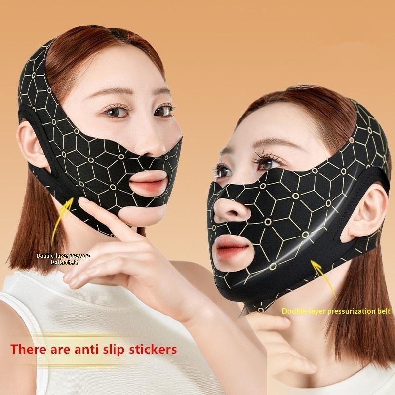 (WHDR) Queixo Bochecha Emagrecimento Bandagem V Shaper Line Lifting Máscara Face Anti Rugas Strap Band De Dormir Beleza