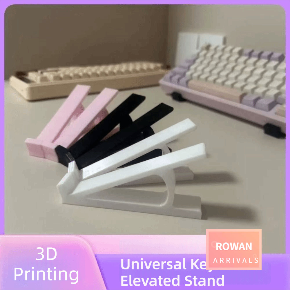 ROWANBABY 1 Par De Suporte Elevado Para Teclado , Acessórios De Plástico , Riser De Computador , Ângulo