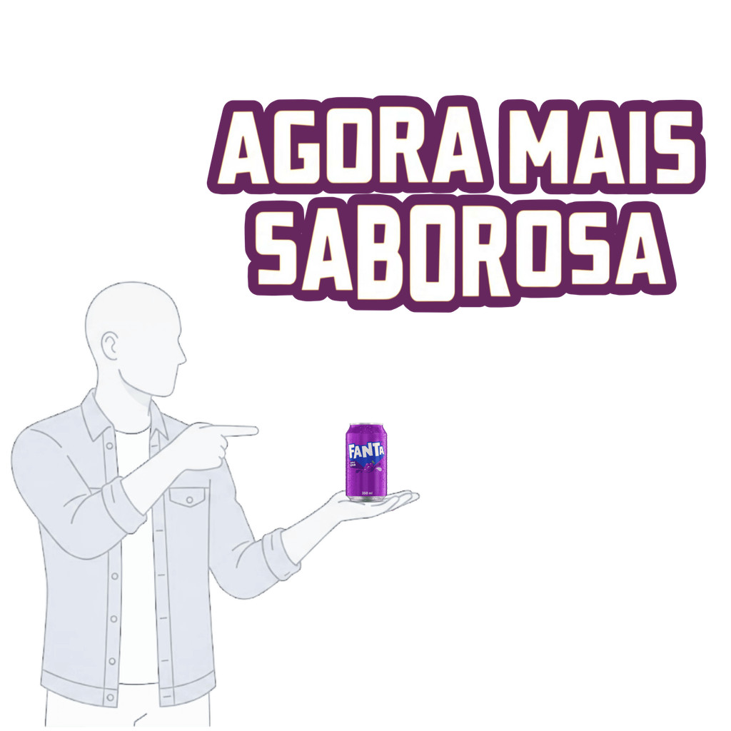 Fanta Refrigerante Uva Lata 350ml · foto 2