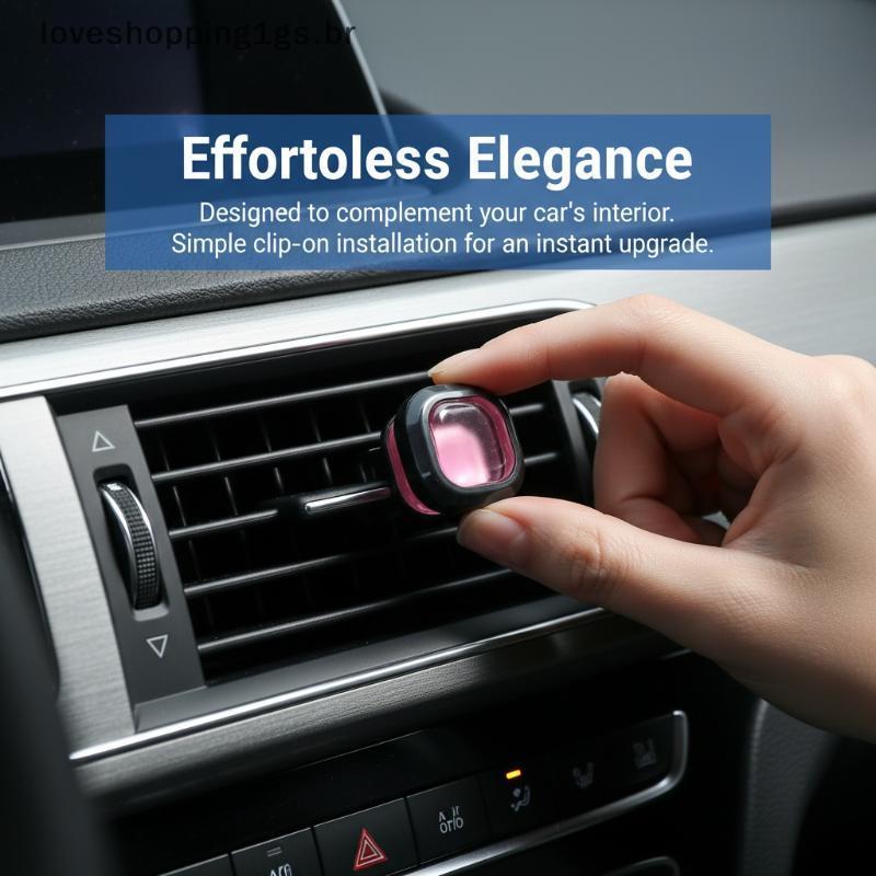 Clipe De Ventilação Para Ambientador De Carro De Longa Duração , Eliminador De Odor Perfumado , Perfume Interior Automot