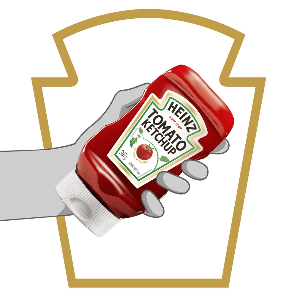 Heinz Ketchup de Tomate 397g · foto 2