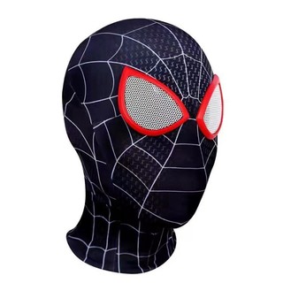 Spiderman chapelaria engraçado escultura em areia máscara rosto cheio crianças adulto máscara escultura em areia Hallowe