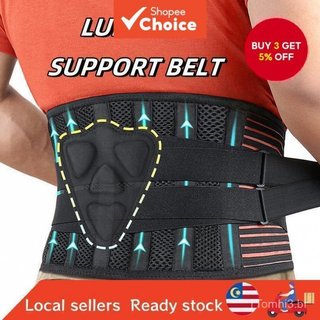 Cinta de Suporte Lombar com Dupla Tração, Corset Ortopédico para Cintura, Respirável, para Homens e Mulheres, para Fitne