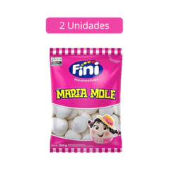 Kit de 2 Pacotes Marshmallow Maria Mole 200g Fini