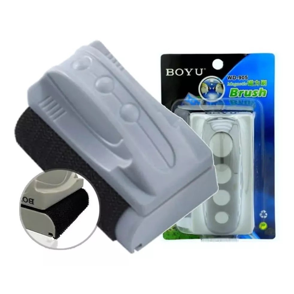 Limpador Magnético Flutuante Boyu Para Vidros Curvos Wd-905a