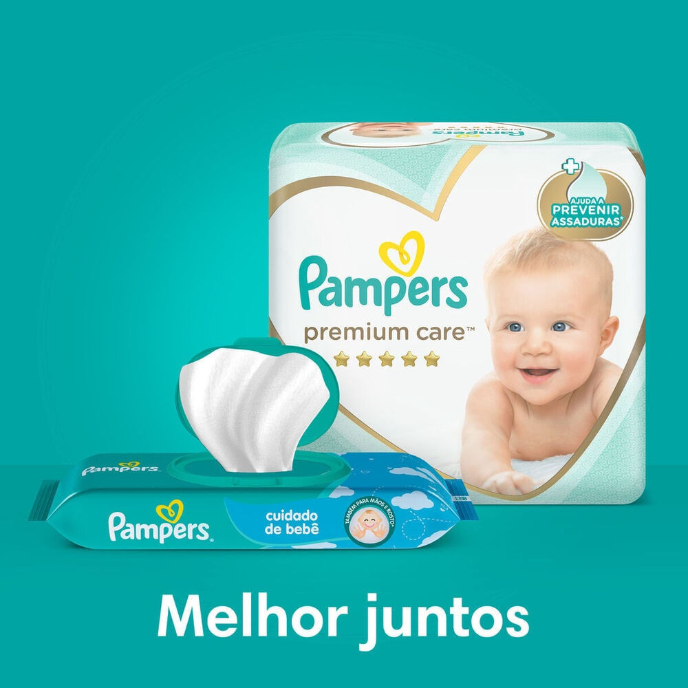 Lenços Umedecidos Pampers Cuidado de Bebê 192 Unidades — imagem 2 de 2