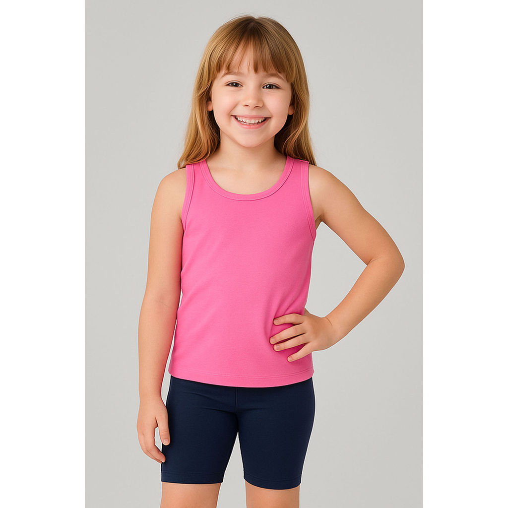 Bermuda Ciclista Infantil Menina Elian Azul