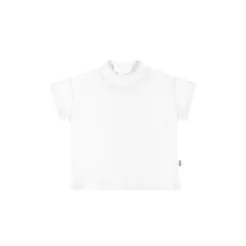 Blusa Infantil Menina Básica Elian Branco