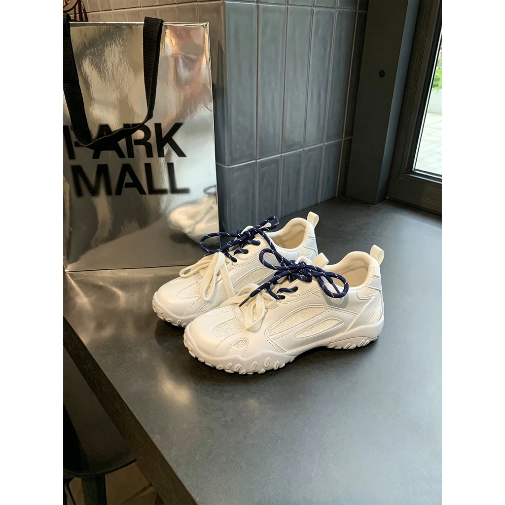 2026 novo estilo clássico tênis dedo do pé redondo papai sapatos femininos moda Forrest Gump sapatos primavera outono pr