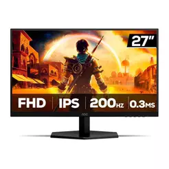 Monitor Gamer AOC Agon G42 27, 27 Pol, IPS, FHD, 0.3ms, 200Hz, G-Sync, HDMI/DP, 27G42HE