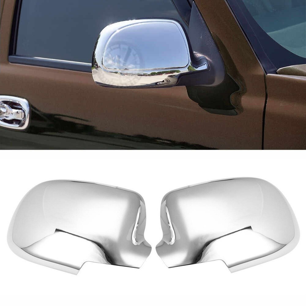 Para 2000-2006 Chevy Tahoe Suburban/GMC Yukon Chrome Espelho Completo Cobre Sobreposição