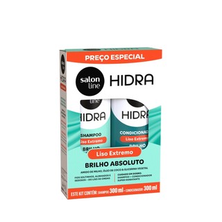 Kit Shampoo + Condicionador Hidra Amido de Milho Salon Line 300ml