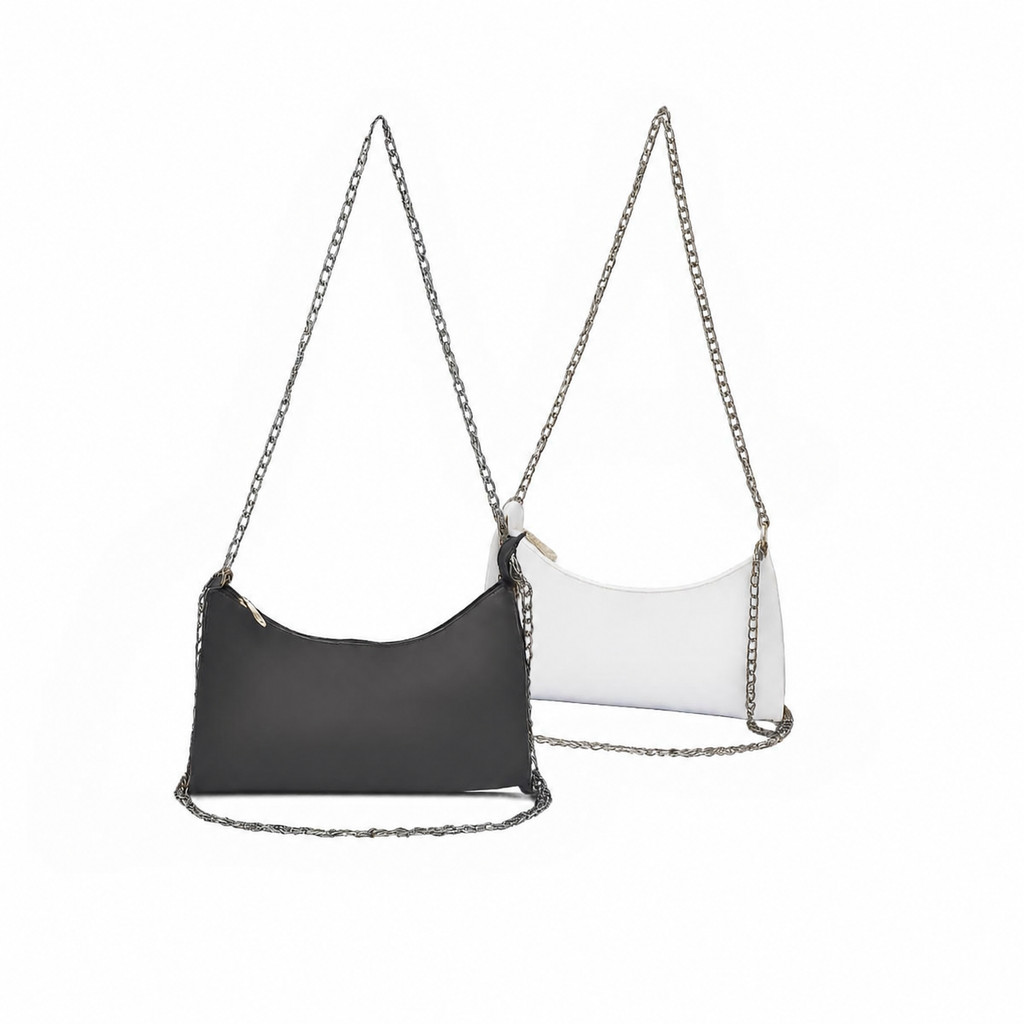 Kit 2 Bolsa Feminina crossbody ll Duas Corrente ll cabe celular . maquiagem Pronta entrega/Envio Imediato
