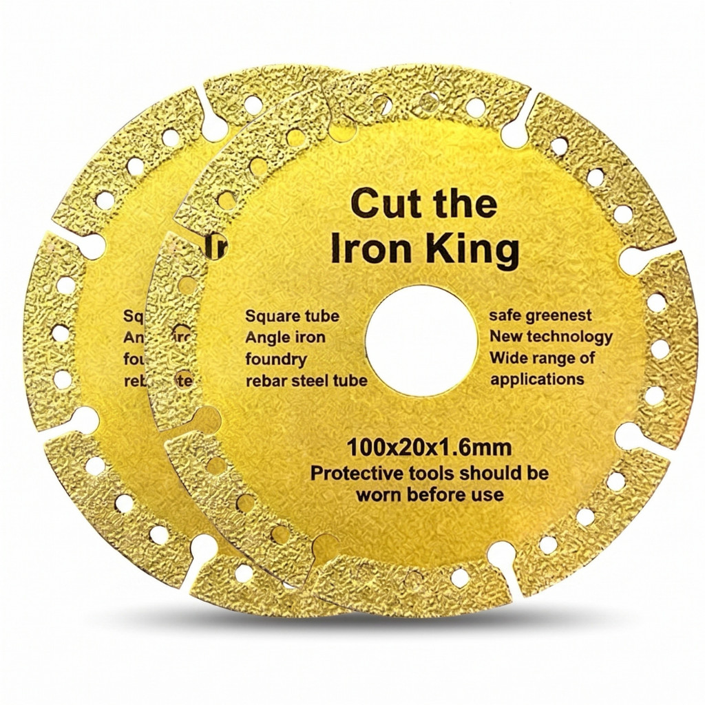 Disco Corta Tudo Diamantado Madeira Cerâmica Pvc aço Multiuso 100mm Corte Rápido Durável