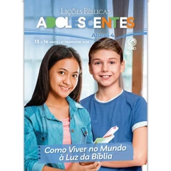 Revista Lições Bíblica Adolescentes Aluno 4° Trimestre 2026