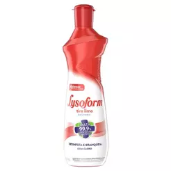 Desinfetante com Cloro Lysoform para Uso Geral Banheiro Tira-Limo 500ml