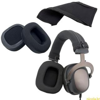 Nic Profissional Earpads Almofadas Ouvido Bandana Earmuffs Para Havit H2002D Fones