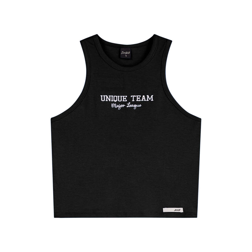 Regata Cropped Juvenil Menina Sport Beats Preto