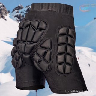 [EL] Calças Protetoras De Quadril Para Esqui 3D , Patinação De Inverno , Almofada Protetora , Snowboard , Shorts De Impa