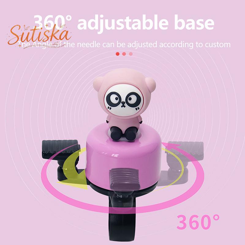 sutiska Sino De Bicicleta Infantil , Desenho Animado , Alto Som , Criativo , Equilíbrio , Montanha , Guidão De Carro , B