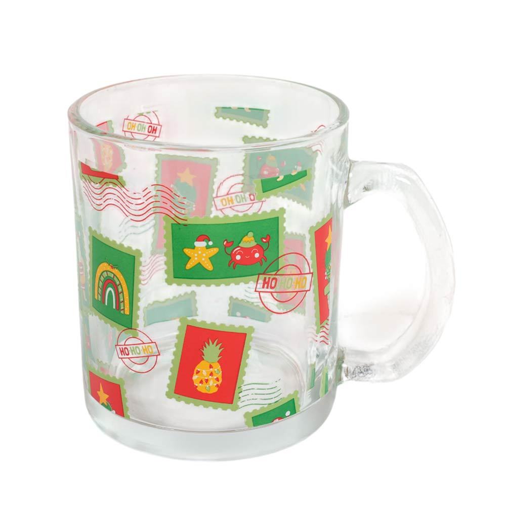 Caneca de Vidro Cazza Magia Natal