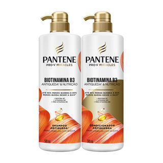Kit Shampoo E Condicionador Pantene Pro-V Miracles Biotinamina B3 510ml