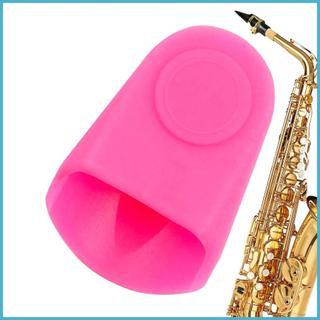 Clarinete Bocal Tampa Protetora Silicone Protetor Capa Almofadas Saxofone playmy