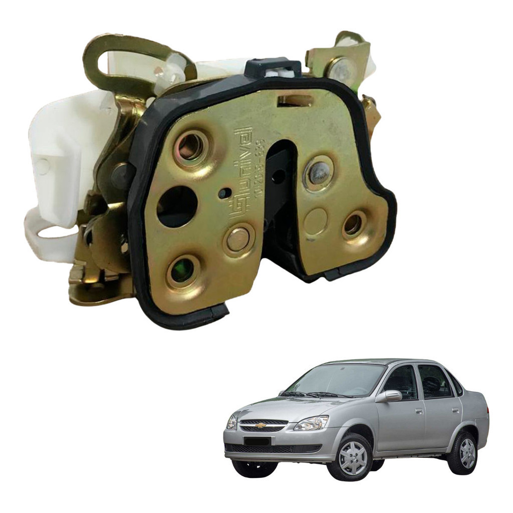 Fechadura Porta Dianteira Esquerda Corsa 1997 20012002 2003 2004 2005 2006 2007 2008 2009 2010 2011 2012