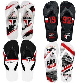 Sandália Masculino São Paulo Varias Estampas