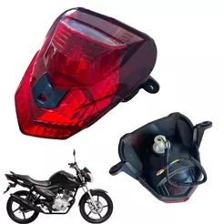 Lanterna Traseira Completa Ybr Factor 125 150 2017 Até 2025 Fazer 150