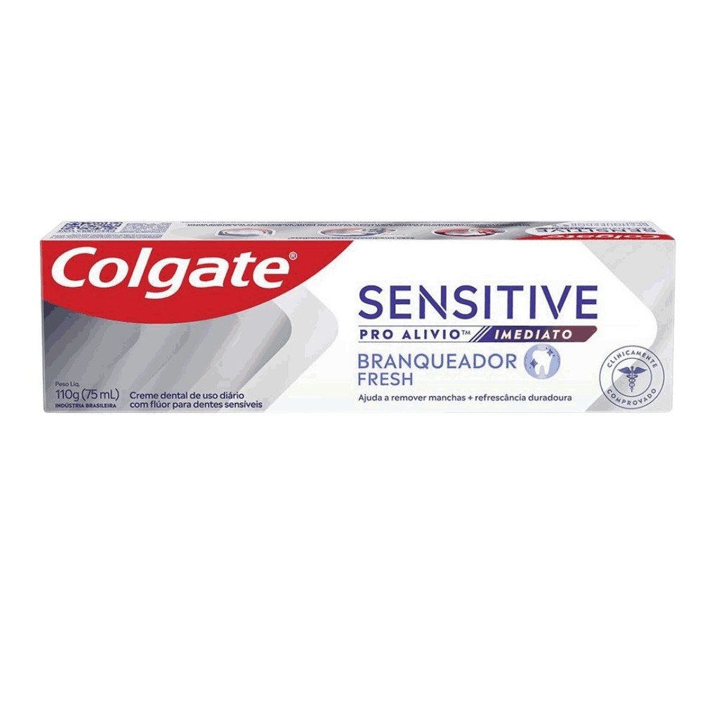 Creme Dental Colgate Sensitive Pro Alivio Branqueador 90g