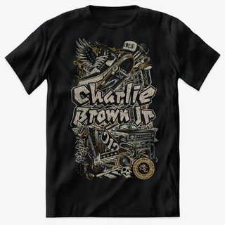 [Camiseta Premium em Algodão Puro]GXG Camiseta Charlie Brown Jr - Para Sempre Charlie Brown Jr