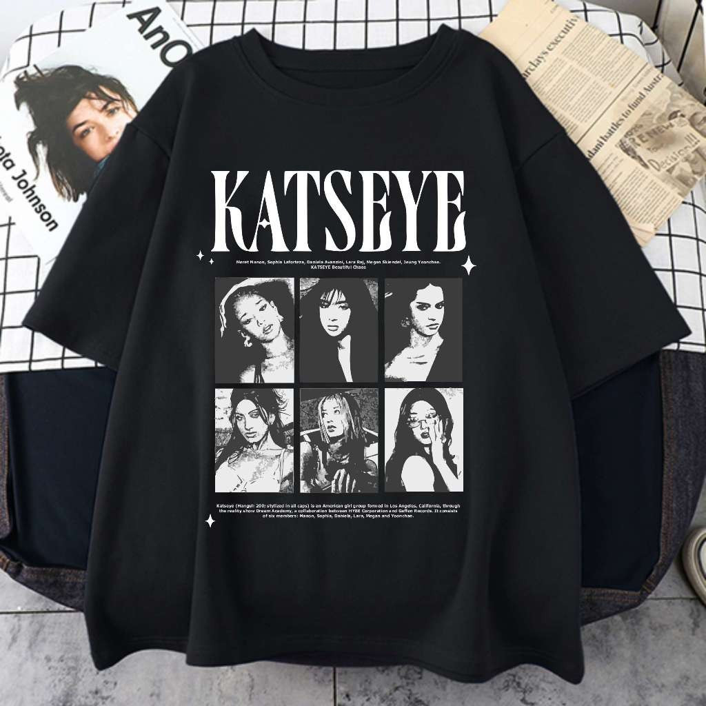 [Camiseta Premium em Algodão Puro]MIA camisa algodão Streetwear Kat Seye Manon Sophia Daniela Lara Megan Yoonchae 