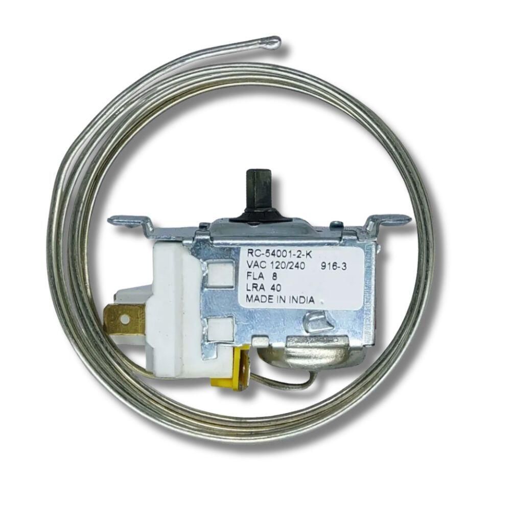 Termostato compatível com freezers vertical Brastemp/Consul 54001 - 2 pinos