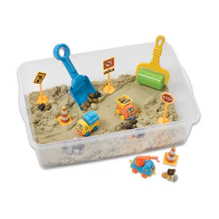 Caixa sensorial Construção Creativity for Kids 6279900 Faber-Castell