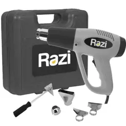 Soprador térmico com kit de acessórios 21146 RZ-SK1500 Razi