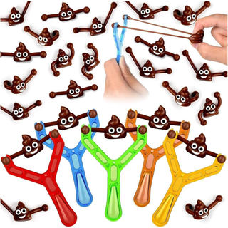32 unidades de divertidas bestas de borracha, brinquedos de lançamento com o dedo, brinquedos de piada elásticos e engra