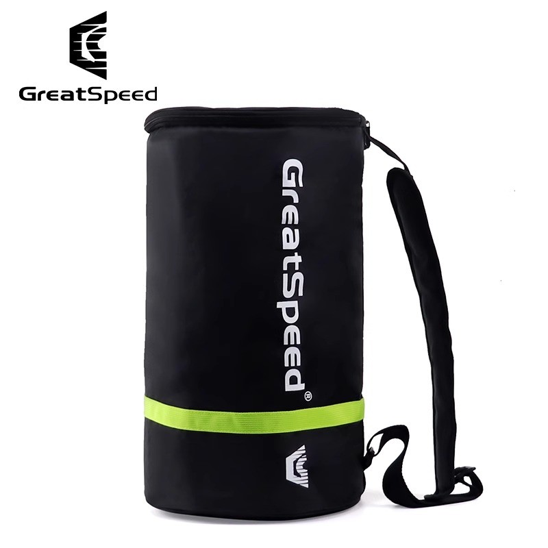 Bolsa balde de tênis GREATSPEED com camada de isolamento térmico, grande capacidade, portátil, pode conter 100 bolas, bo