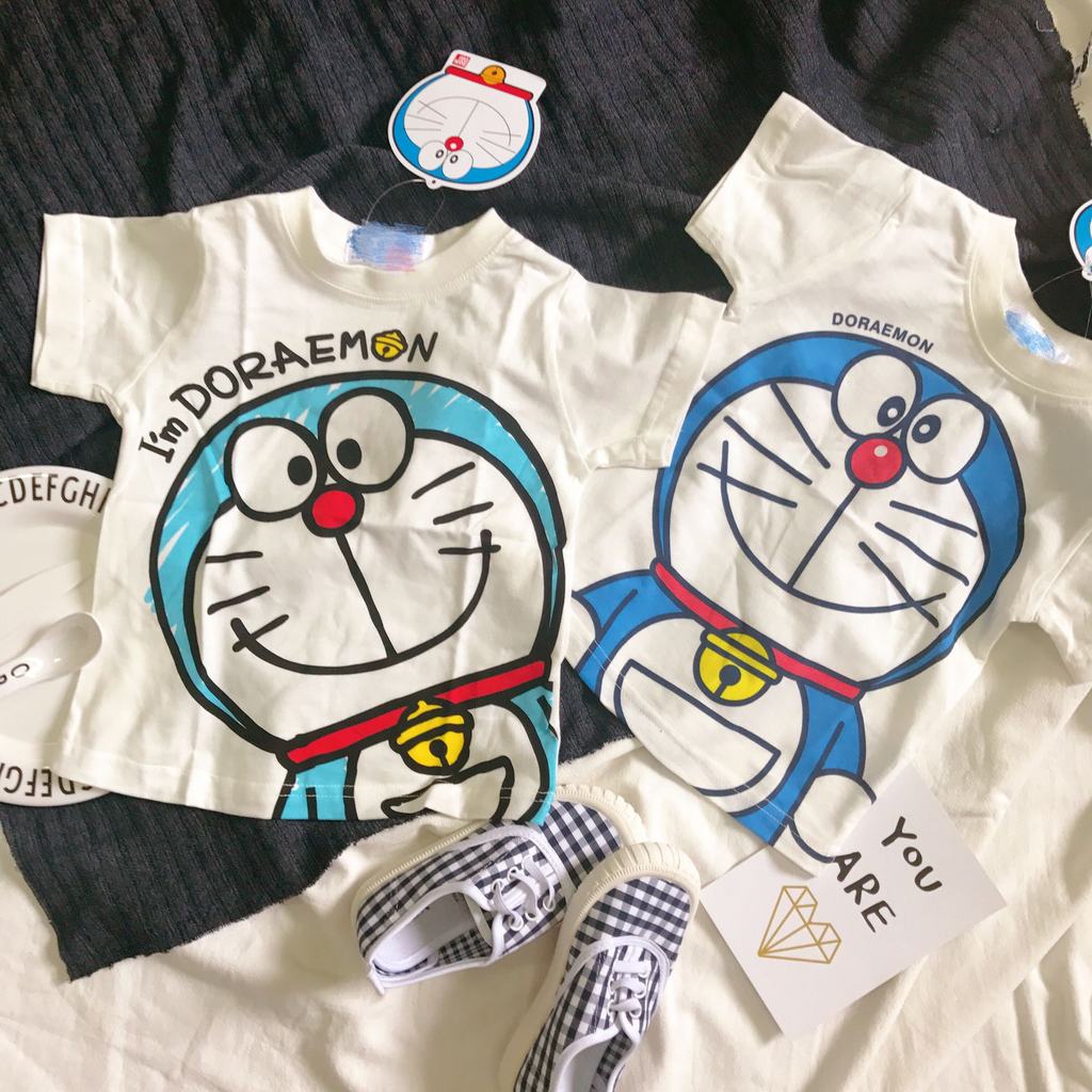 Azul gordo crianças puro algodão camiseta bebê algodão manga curta dos desenhos animados impresso azul gordo algodão cam