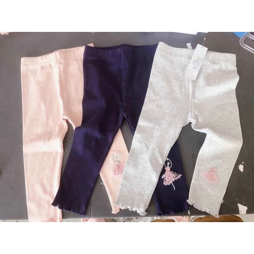 Comércio exterior meninas Leggings primavera outono exterior usar crianças calças compridas outono puro algodão grandes 