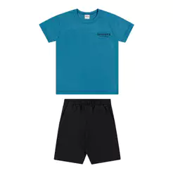 Conjunto Infantil Menino Summer Elian Azul