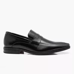 Sapato Social Vega Couro Preto