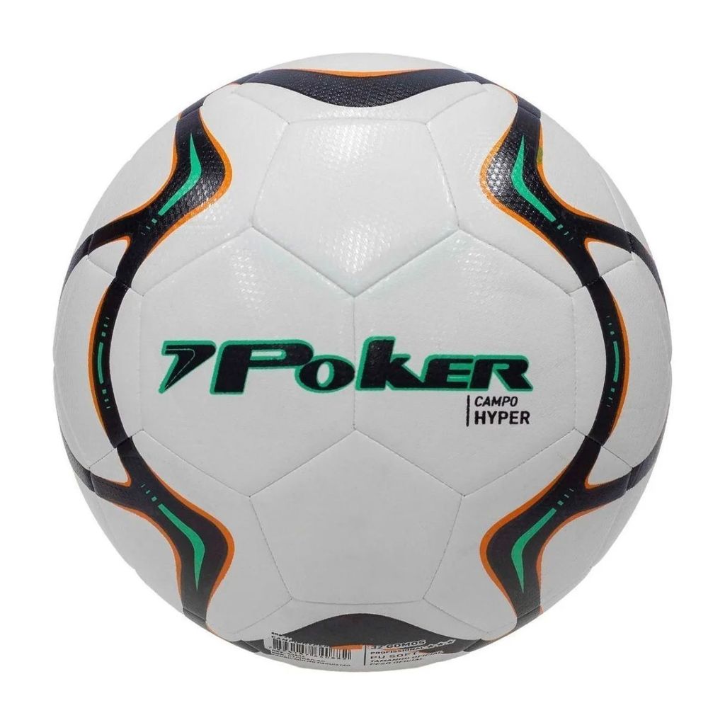 BOLA DE FUTEBOL DE CAMPO POKER HYPER PT/VDA/LAC