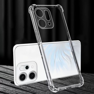 Capa De Telefone Transparente Para Oppo Reno 14 Pro Soft TPU Silicone Reno14 F 14Pro 14F em Oferta na Shopee