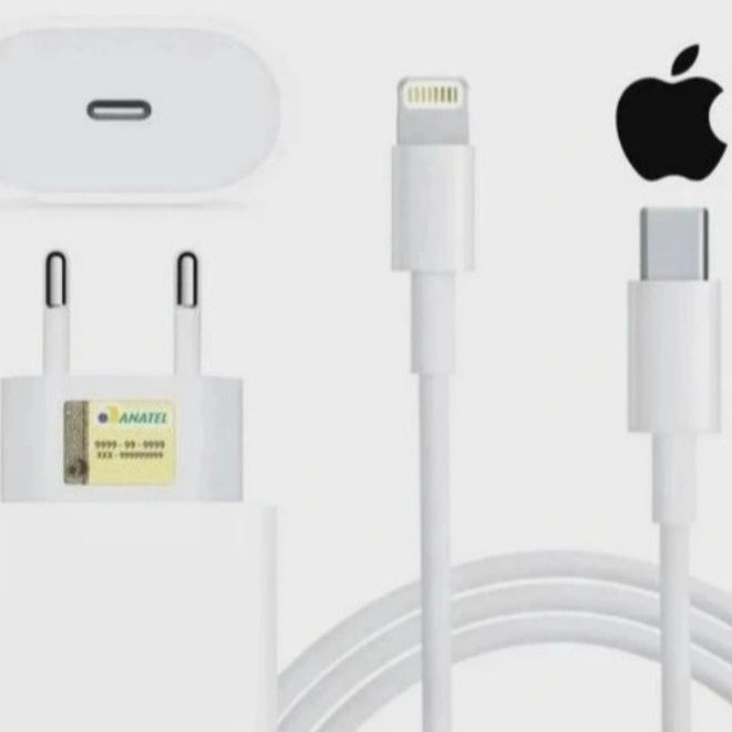 Carregador iPhone Original Turbo 20w iphone 11 12 12 13 14 Promax X  Xr Xs