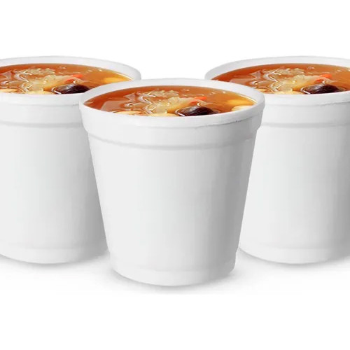 25 Un Pote Isopor 480ml Para Sorvete Açai, Sopa e Caldo
